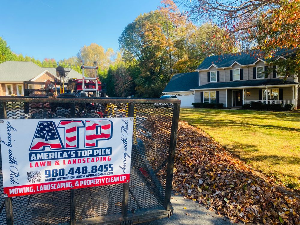 Mulching for America's Top Pick Lawn & Landscaping in Gastonia, NC