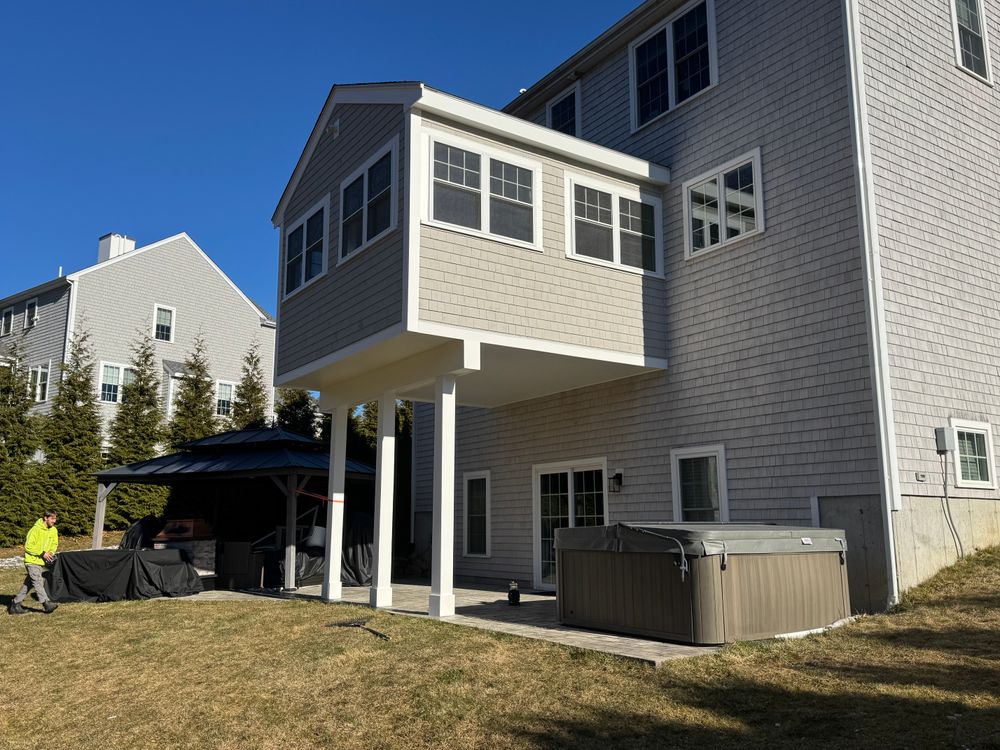Framers Porch / Addition  for Belfort Builders in Kingston, MA