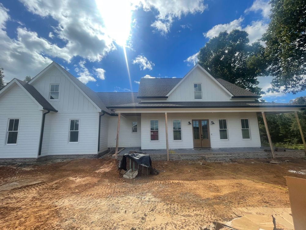 Farmhouse Project for Mason Built Homes in Calhoun, GA