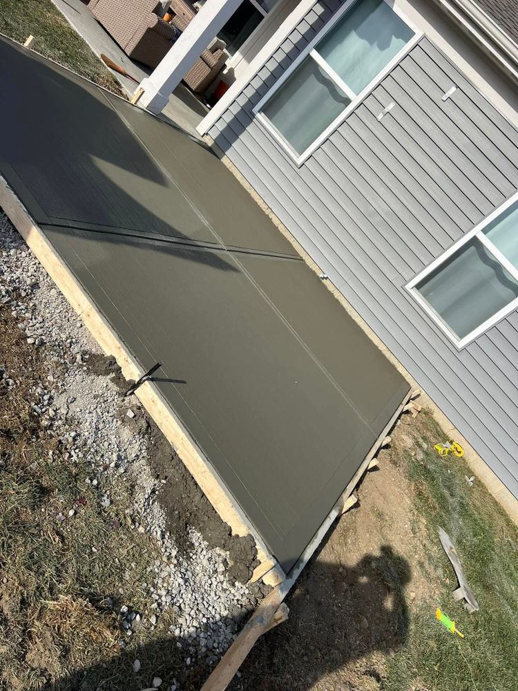 Enhance your home's appeal with our professional concrete flatwork services, providing durable and aesthetically pleasing solutions. Trust our expertise for quality concrete services that deliver lasting functionality and beauty to your property. for Curtis Concrete Contracting in Trenton, OH