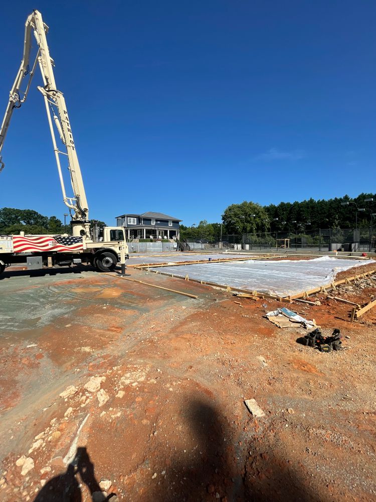 Monolithic slabs/jobs for Wenkel Concrete, LLC in Sherrills Ford, NC