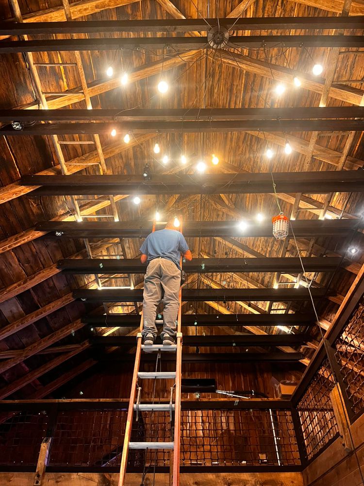 Lighting Installs for All Phase Contracting in Chepachet, RI