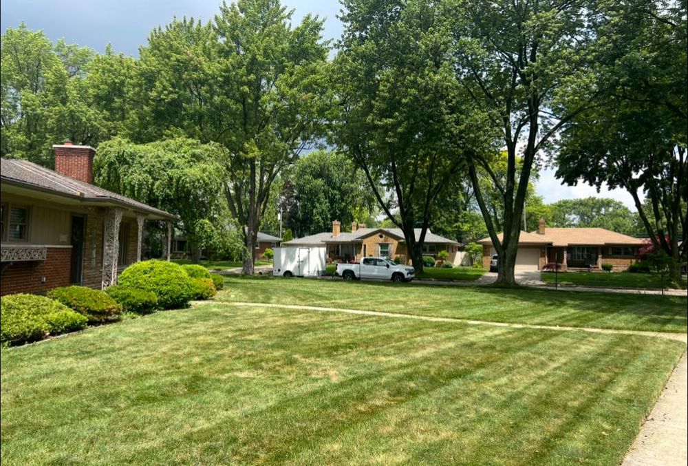Enhance your outdoor space with our professional lawn maintenance service, offering regular mowing, trimming, fertilization, and weed control to ensure a lush and healthy lawn all year round. for Macomb Co. Outdoor Services in Macomb County, MI