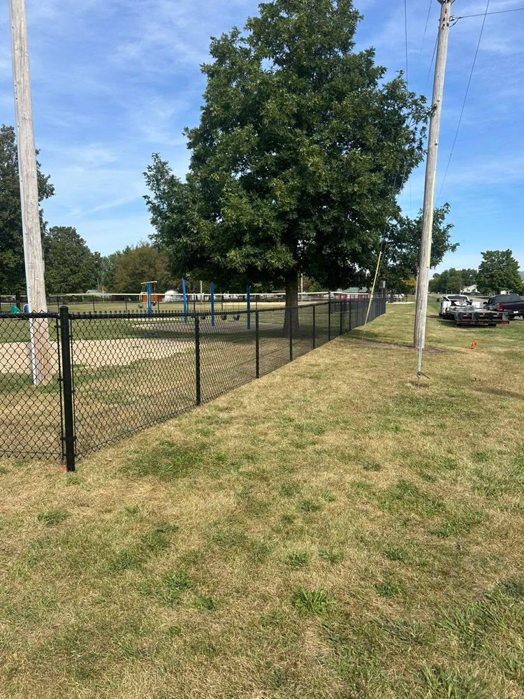 Fence Installation for Illinois Fence & outdoor co. in Kewanee, Illinois