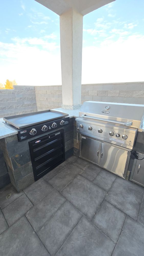 Outdoor Kitchen Construction for Great Outdoors Patio Projects in El Paso, TX