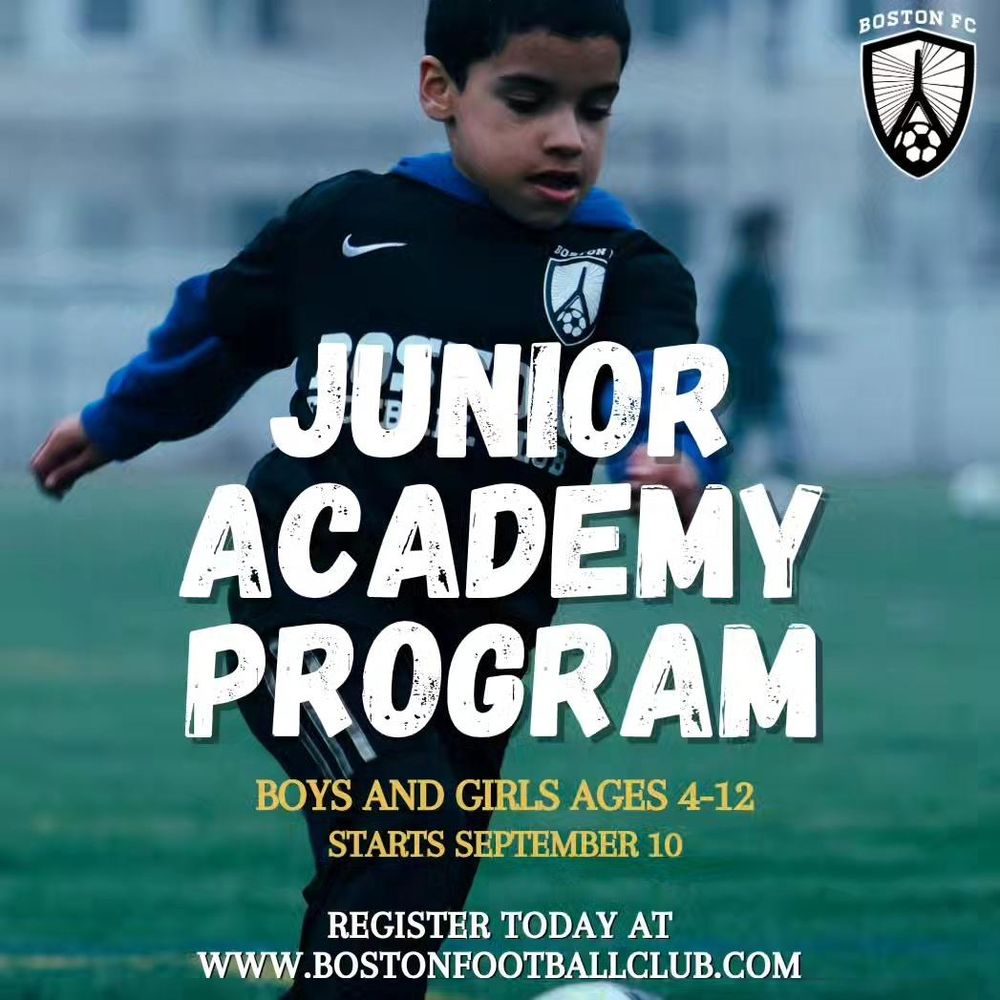 Jr Academy for Boston Football Club in Boston, MA