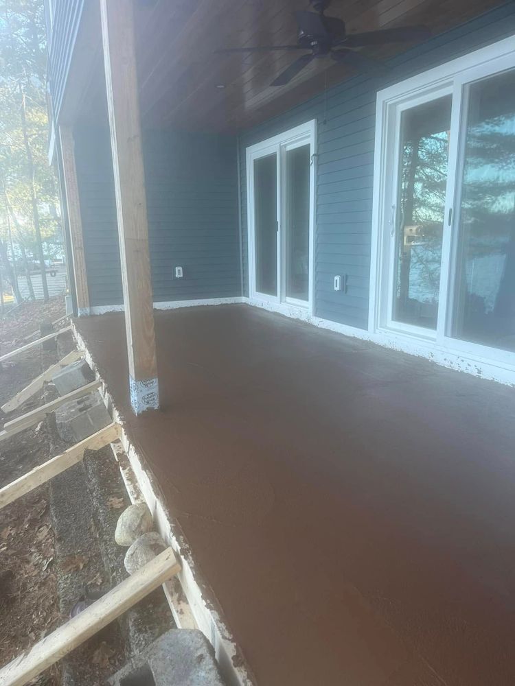 Concrete for Custom Concrete of Maine in Biddeford, ME