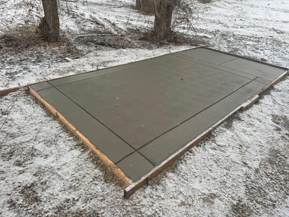 Concrete Work for Remington Builders in Idaho Falls, ID