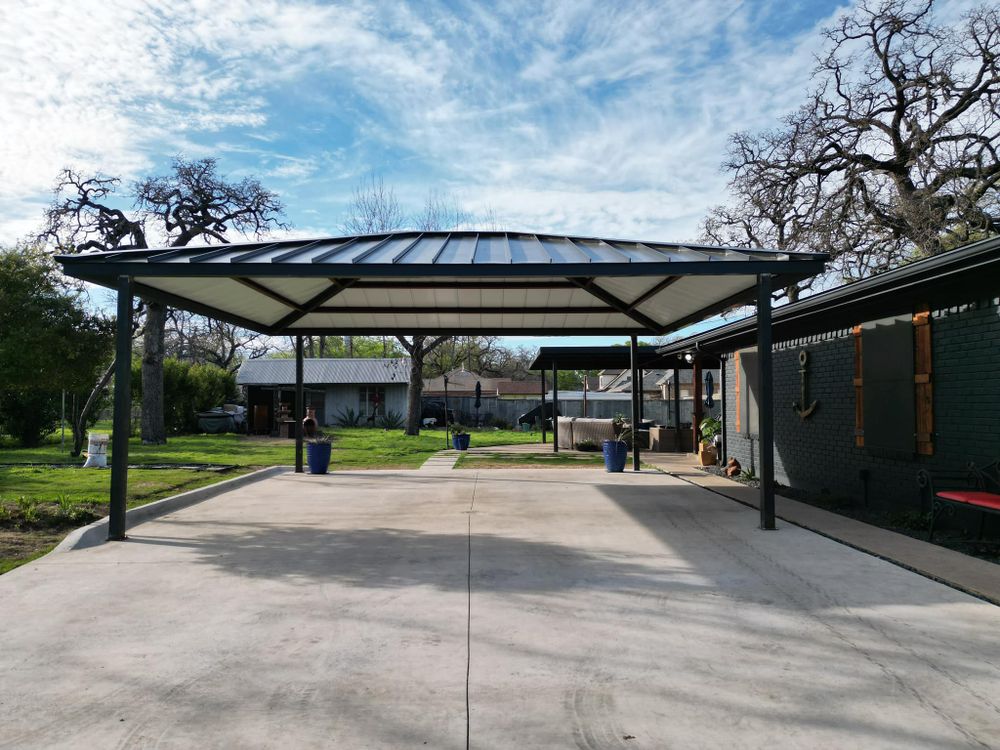 Enhance your home's functionality with our expert carport installation service, seamlessly integrated into your existing structure. Trust our roofing installation professionals for durable, stylish solutions that protect and elevate your property. for Triple R Custom Metal Roofing in Fort Worth, TX