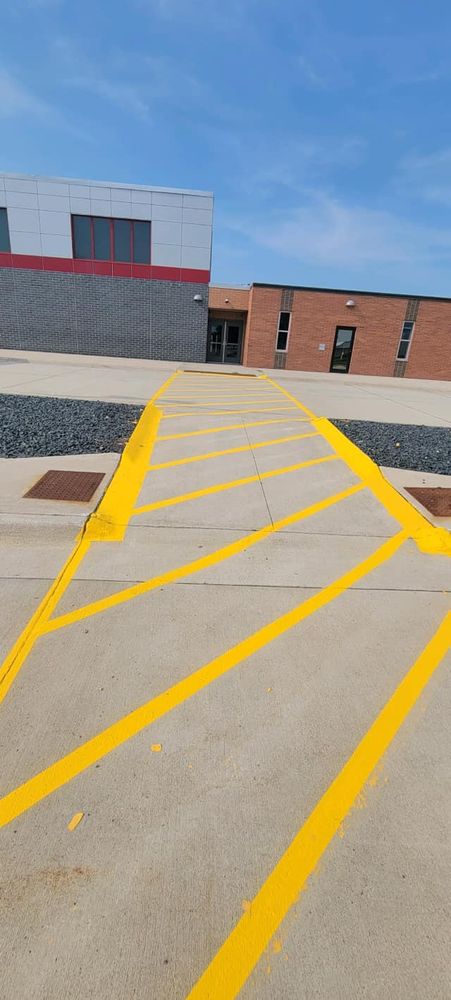 All Photos for Midwest Line Striping LLC in Spirit Lake, IA