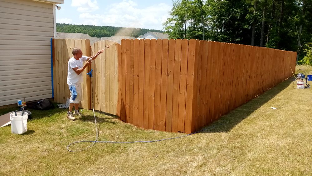 Deck & fence Cleaning, & Staining  for Squeaky Clean Windows Gutters & More in Hoover, AL