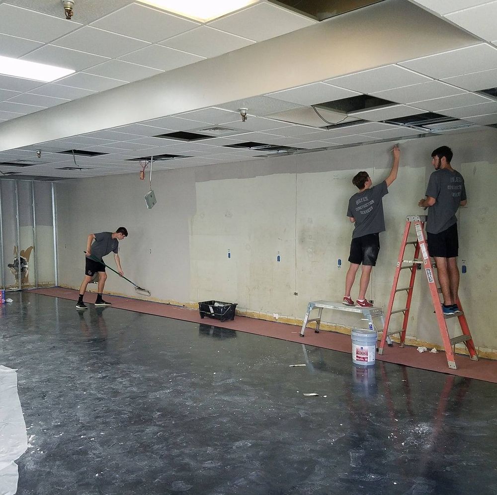 Our Commercial Painting service offers homeowners professional painting solutions for their business properties, ensuring high-quality finishes and long-lasting protection with our skilled team of experienced painters. for Bales Construction Services in Tulsa, OK