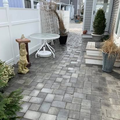 Our expert patio design & construction service transforms your outdoor space into a stunning retreat, blending functionality and elegance with durable materials to enhance your home's beauty and increase its value. for Brayan ,The Boys Helps Masonry in Absecon, NJ