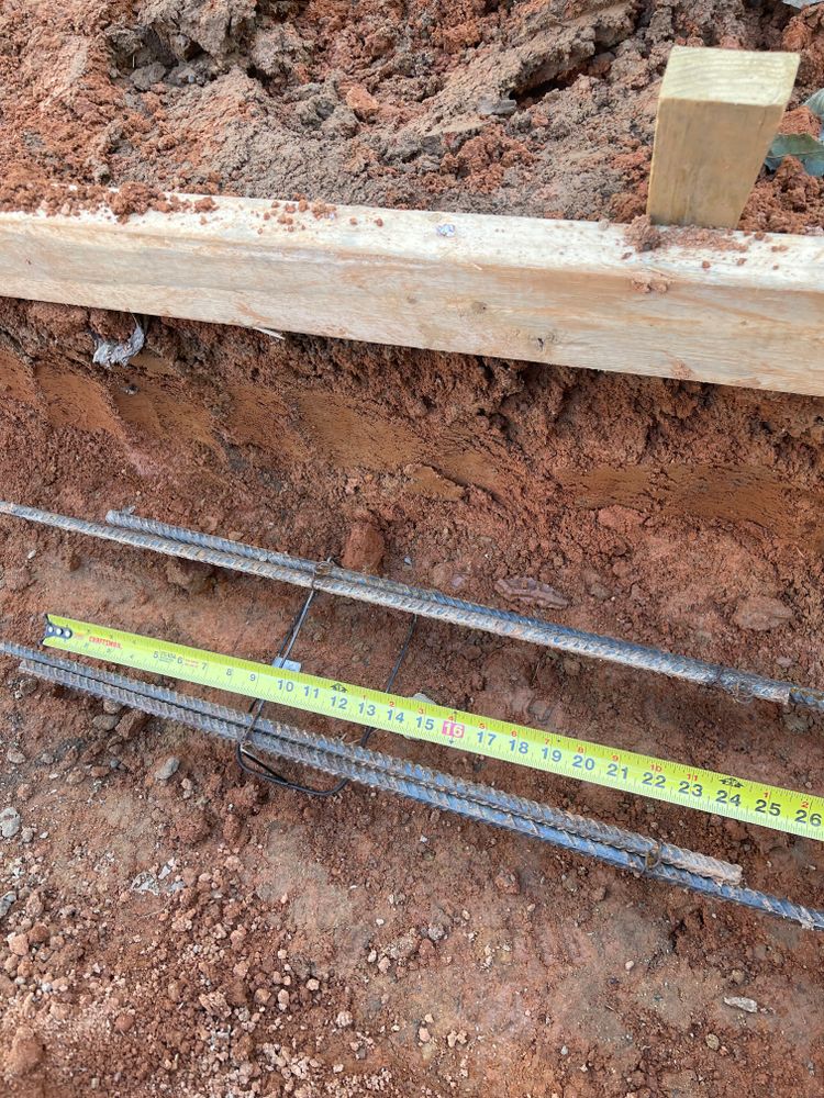 Footings/foundations for Wenkel Concrete, LLC in Sherrills Ford, NC