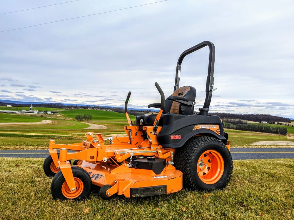 Mowing for García's Lawn Care in Ammon, ID