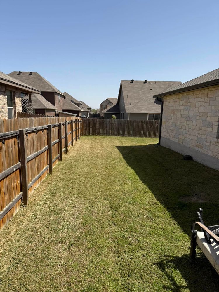 Mowing for AAA Lawn Service in Moody, TX