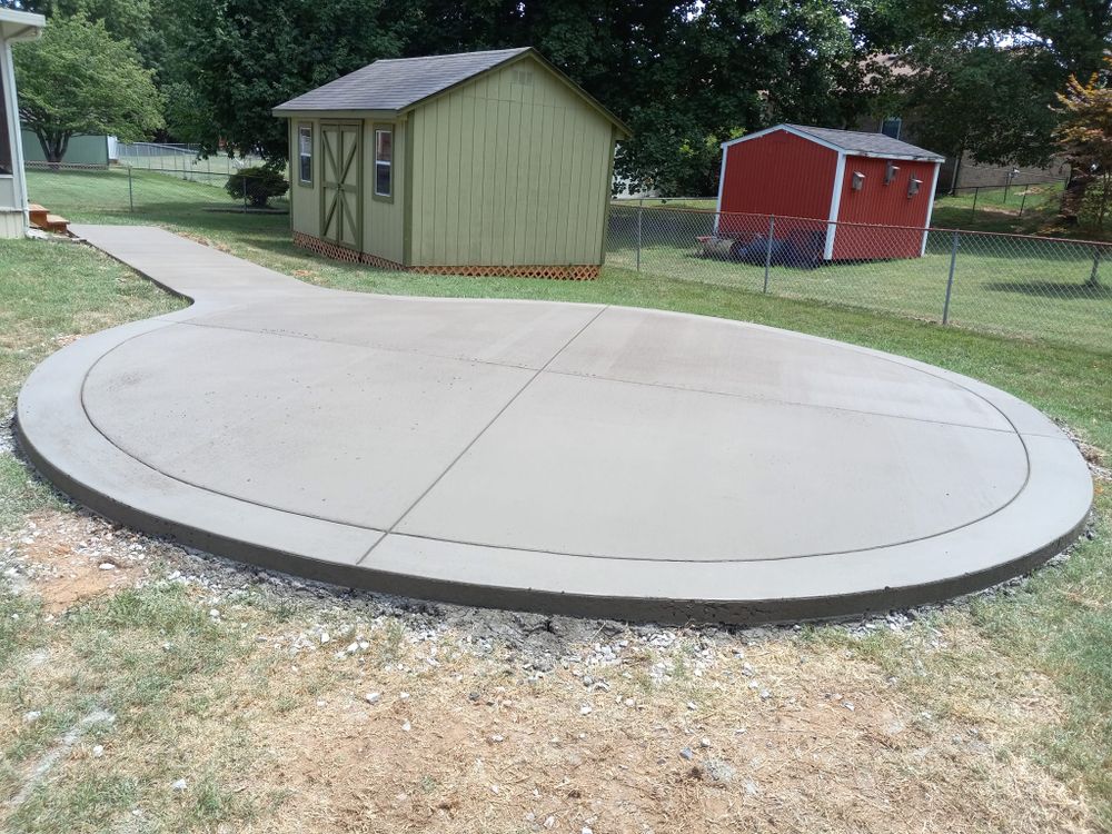 Concrete for Dream Team Concrete in Clarkville, TN
