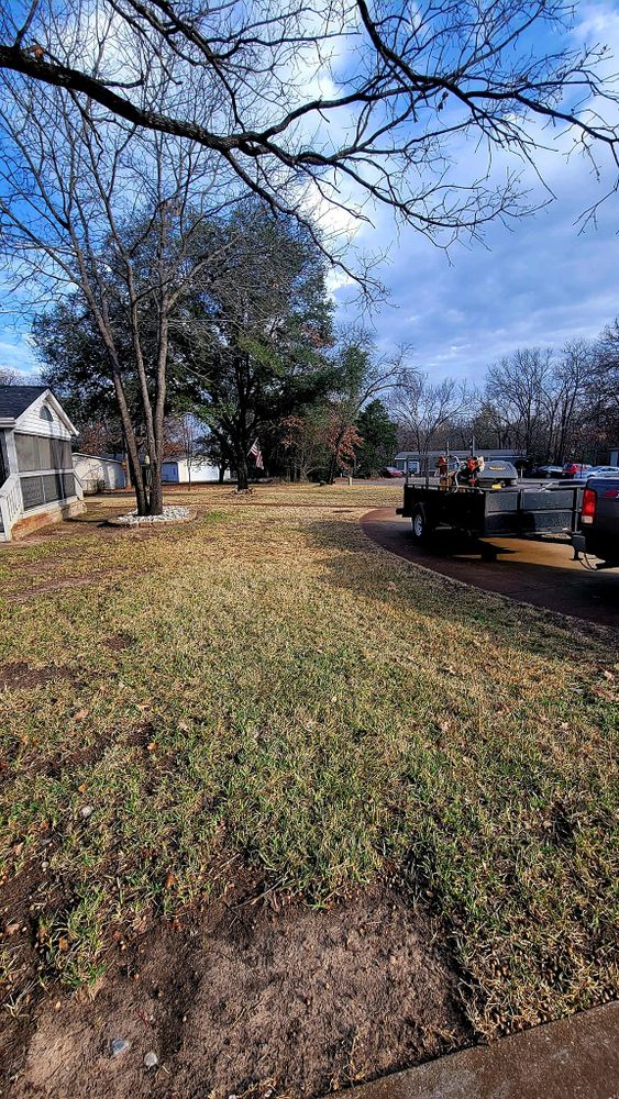 Landscaping for JBC Mowing in Cedar Creek Lake, Texas