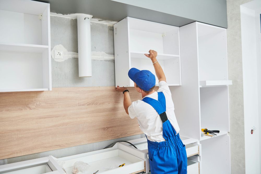 Our expert cabinet installation and repair service ensures precision, durability, and style for your home. Transform any space with our skilled craftsmanship, tailored solutions, and commitment to exceptional quality and customer satisfaction. for Propertifix Handyman & Renovation Services in Lancaster, TX