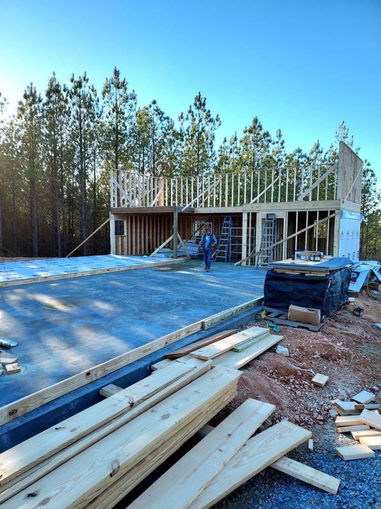 Construction for The Carpenter and Son in Linden, TN