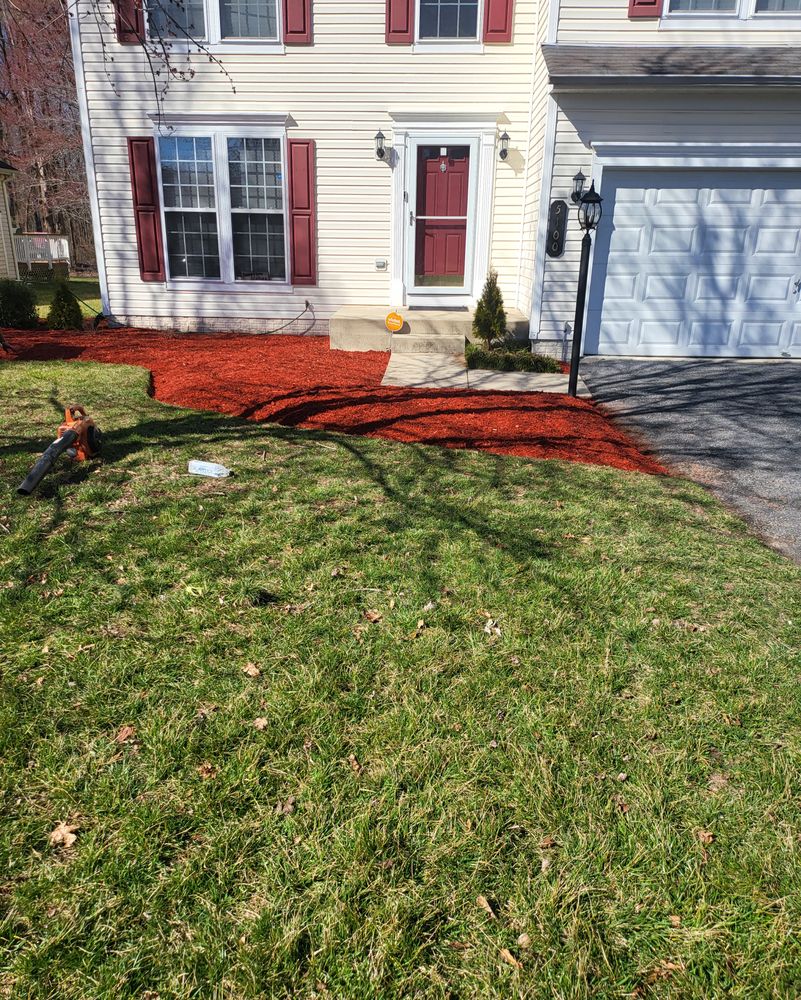 Landscape Design/Mulching for Sam I AM Property Solutions in Sunderland, MD