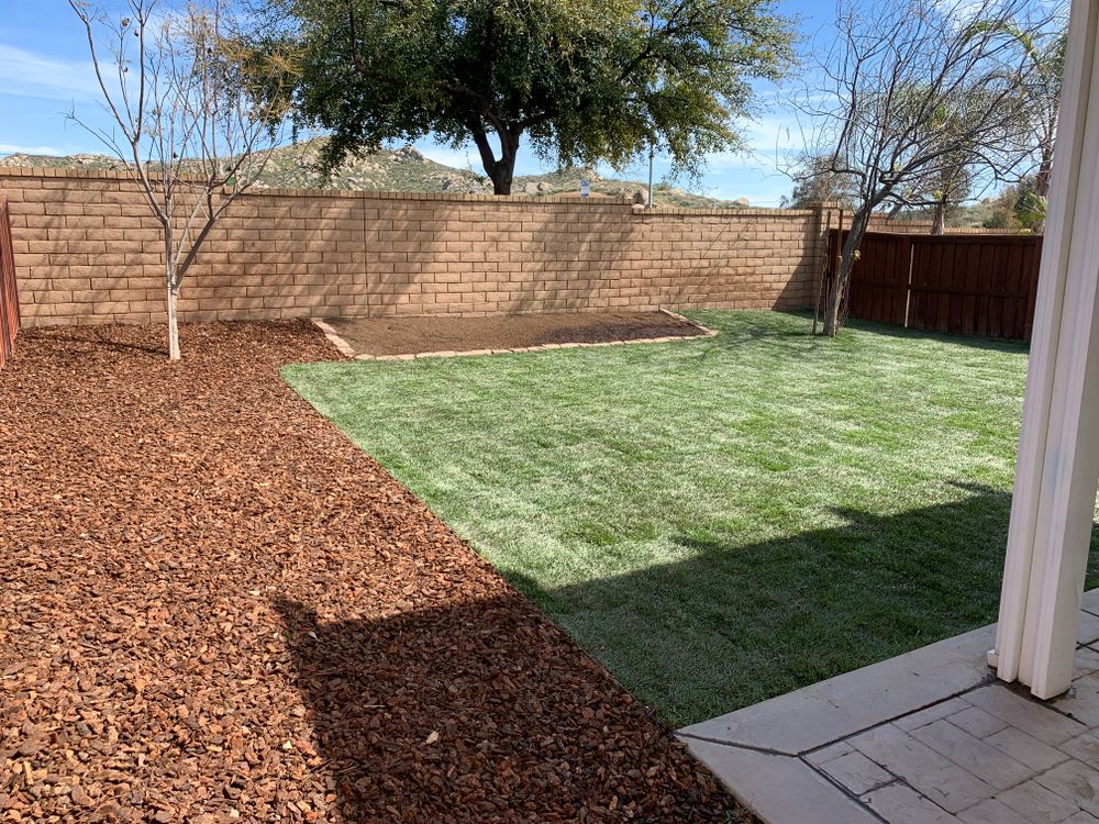 Sod Installations for Aidan Jade Landscaping in Riverside County, CA
