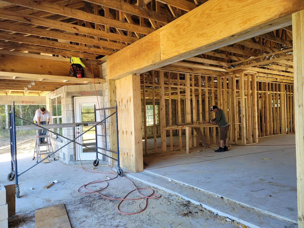 Our framing service provides expert craftsmanship for your home projects, enhancing structural integrity. Paired with our fence installation service, we ensure quality and durability to transform any outdoor space beautifully. for By The Carpenter's Hands in Ocala, FL