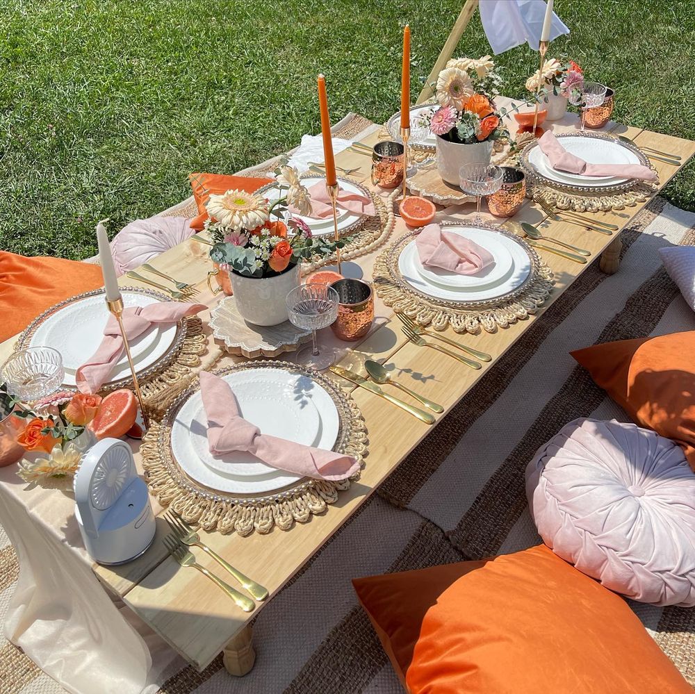 Luxury Picnic for Pink Tree Picnic in Bethel, CT