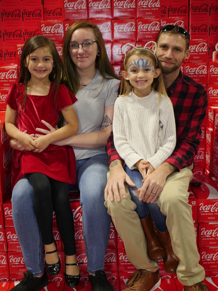 Coca-Cola Christmas Party Photo booth,Dj and 360 Booth services for 360 Media in Charleston, SC