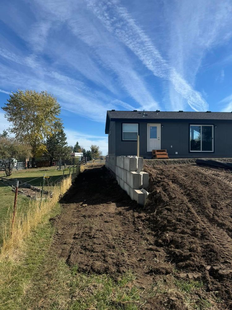 Excavation for Winchester Ridge Rock and Excavation in Reubens, ID