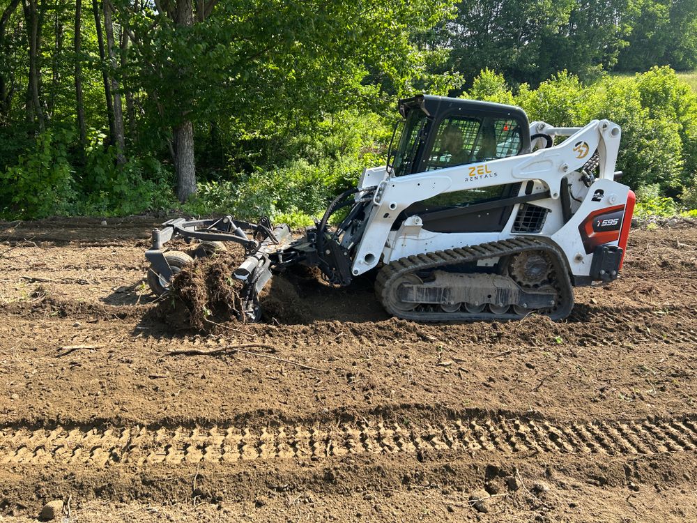Land Grading for Jack Of All Blades in Windsor County, VT