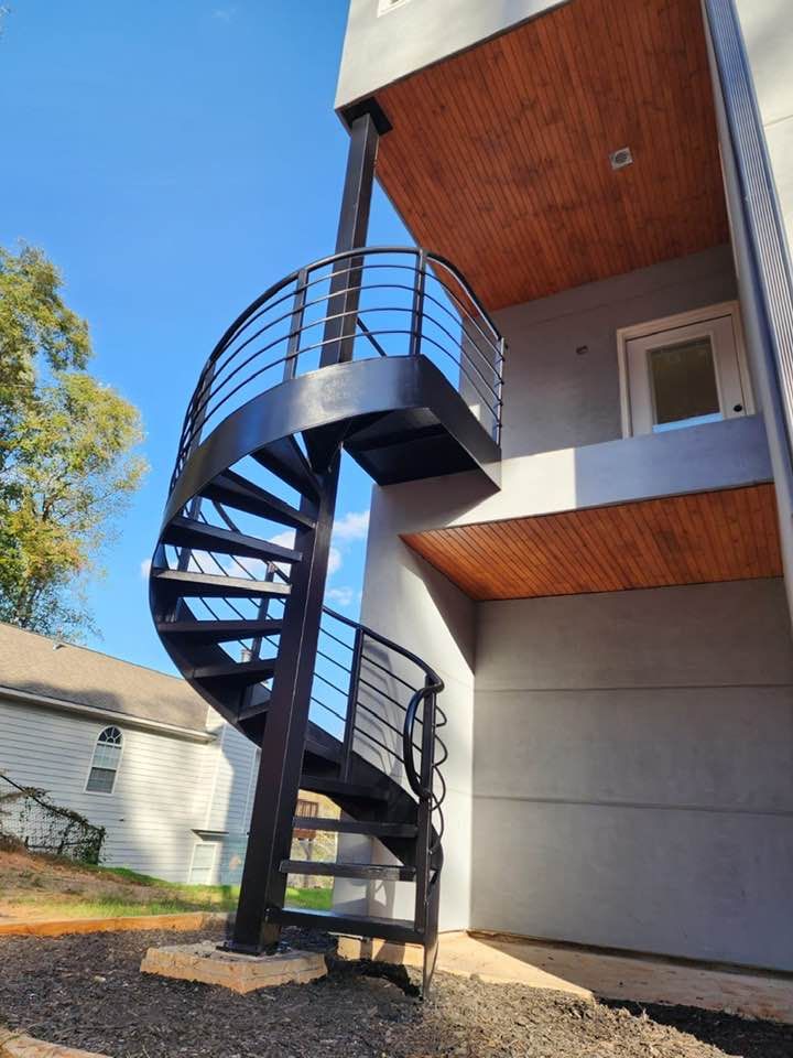 Enhance your home with our expert Residential Staircases service, combining skilled craftsmanship and premium materials to create safe, stylish stairways that seamlessly integrate with your décor for lasting beauty and functionality. for Ark Steel Erectors in Atlanta, GA