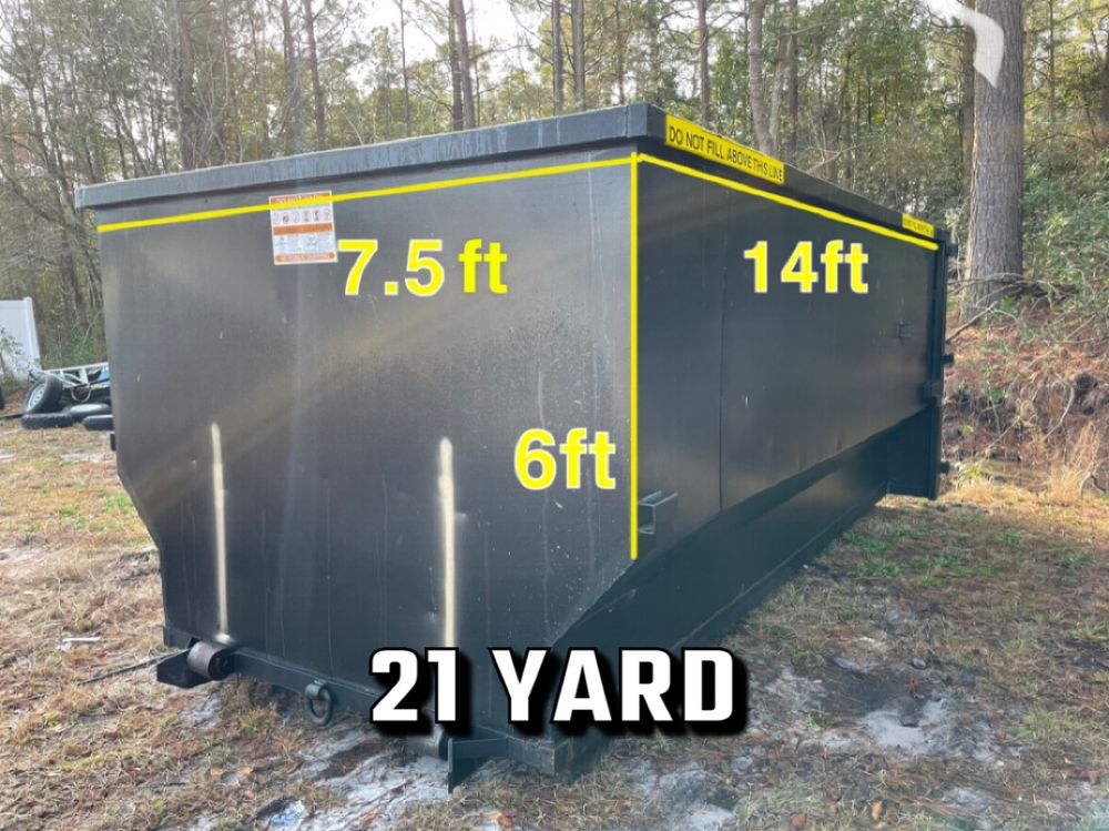 Dumpsters for RJL Dumpster Rentals & More LLC in Shallotte, NC