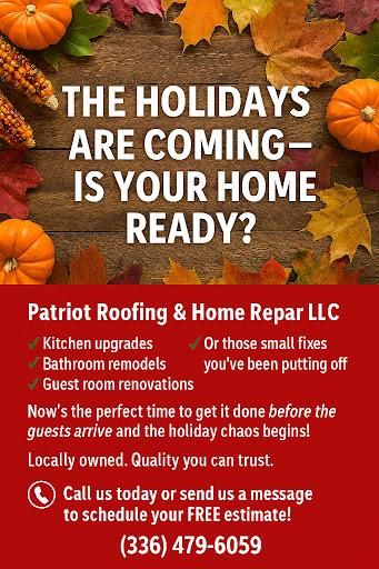 All Photos for Patriot Roofing and Home Repair, LLC in Lexington, NC