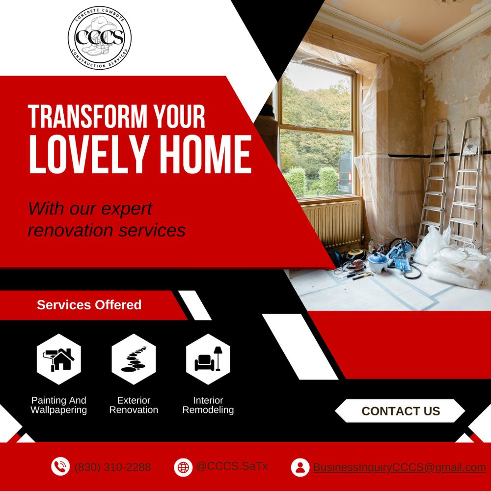 All Photos for Concrete Cowboys Construction Services in San Antonio, TX