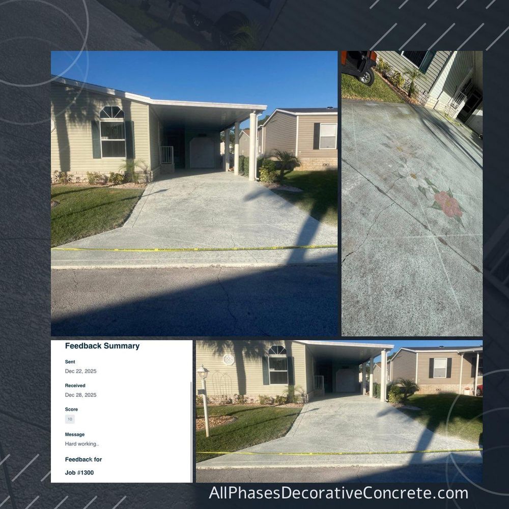 All Photos for All Phases Decorative Concrete in Sebring, FL