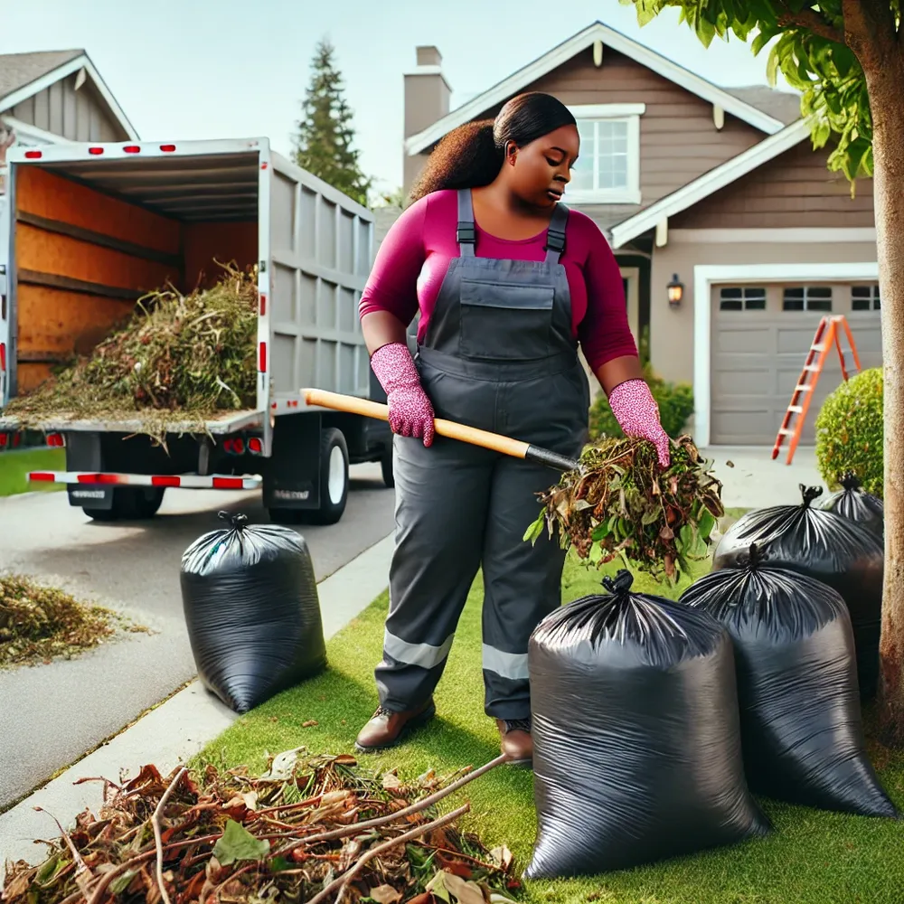 Our Fall and Spring Clean Up service includes removing leaves, debris, and dead vegetation from your lawn to prepare it for the changing seasons and promote healthy growth throughout the year. for New Beginning Landscape & Remodel LLC in Atlanta, GA