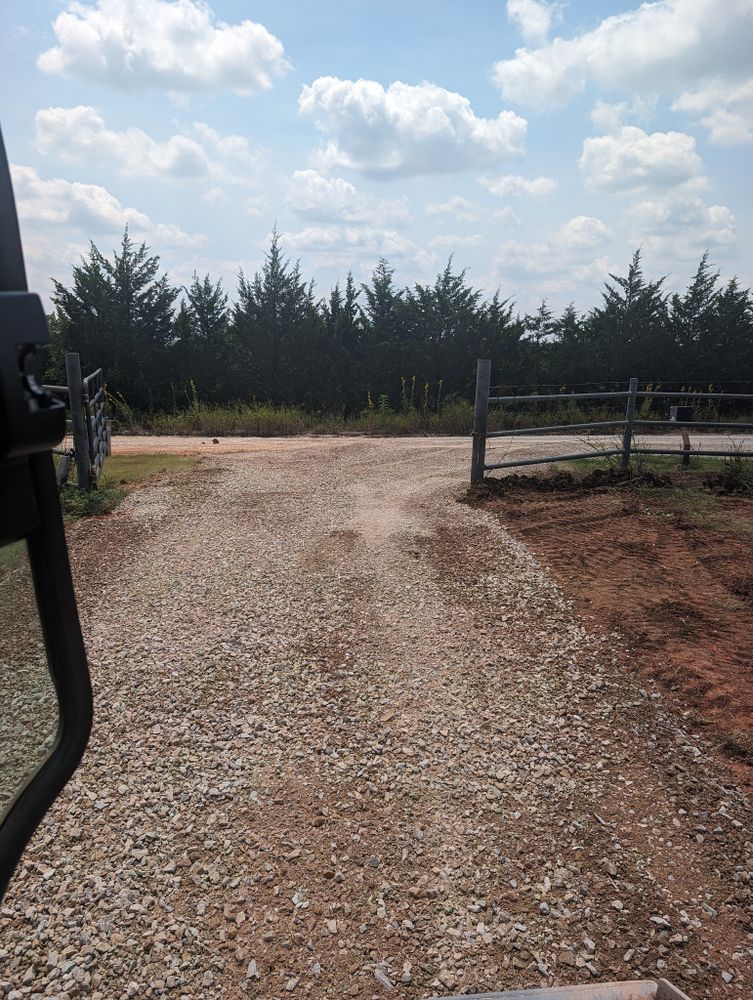Enhance your property's foundation with our expert Roadbeds service, ensuring durable and stable groundwork for driveways or pathways through precise excavation techniques tailored to meet residential needs efficiently and effectively. for Nathan Foyil Bobcat Work in Guthrie, OK