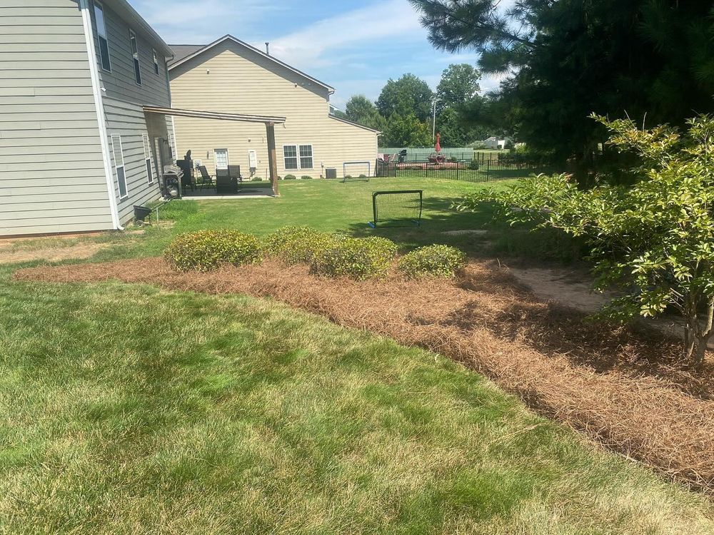 Mulching for America's Top Pick Lawn & Landscaping in Gastonia, NC