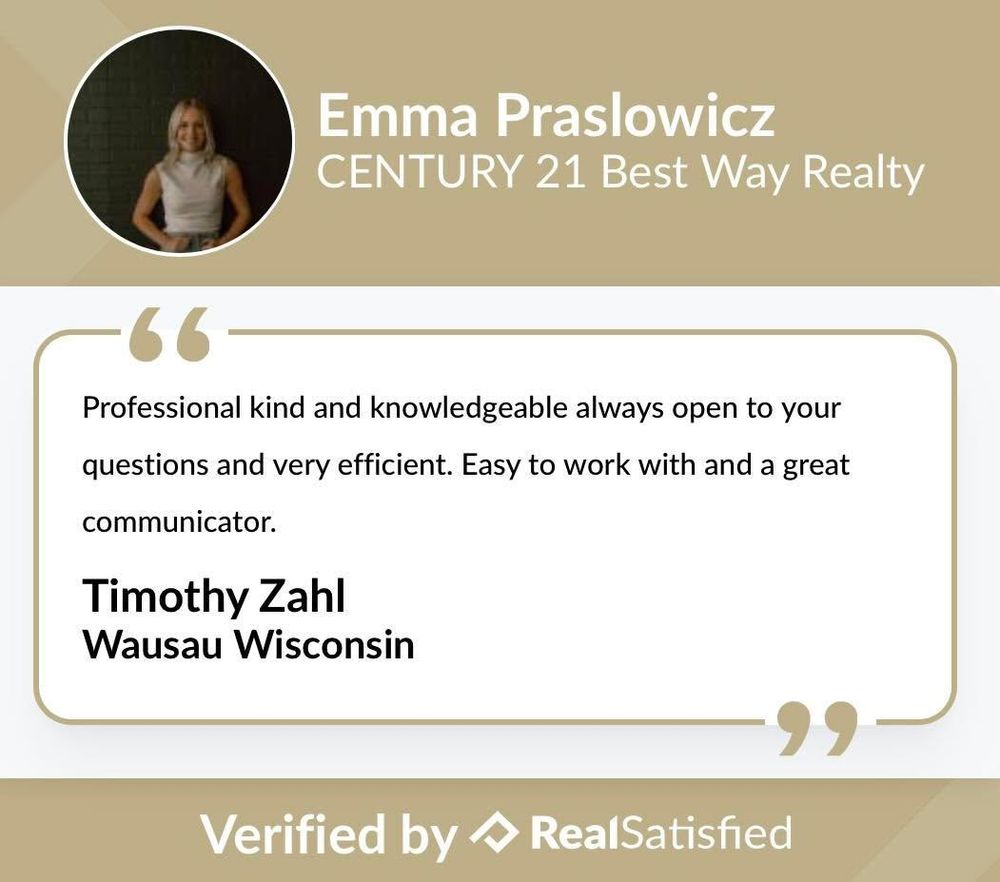 All Photos for Emma Praslowicz Century 21 Best Way Realty in Tomahawk, WI