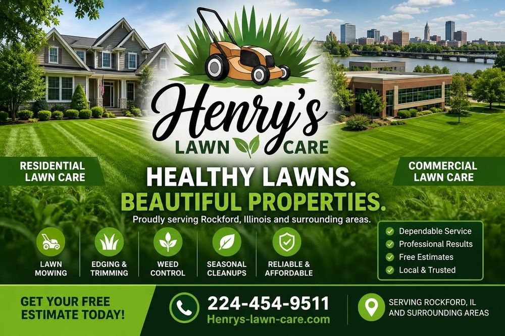 All Photos for Henry's Lawn Care in Rockford, IL