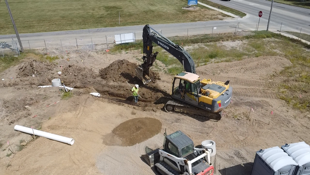 Excavating for Travis Excavating LLC in Olney,, IL