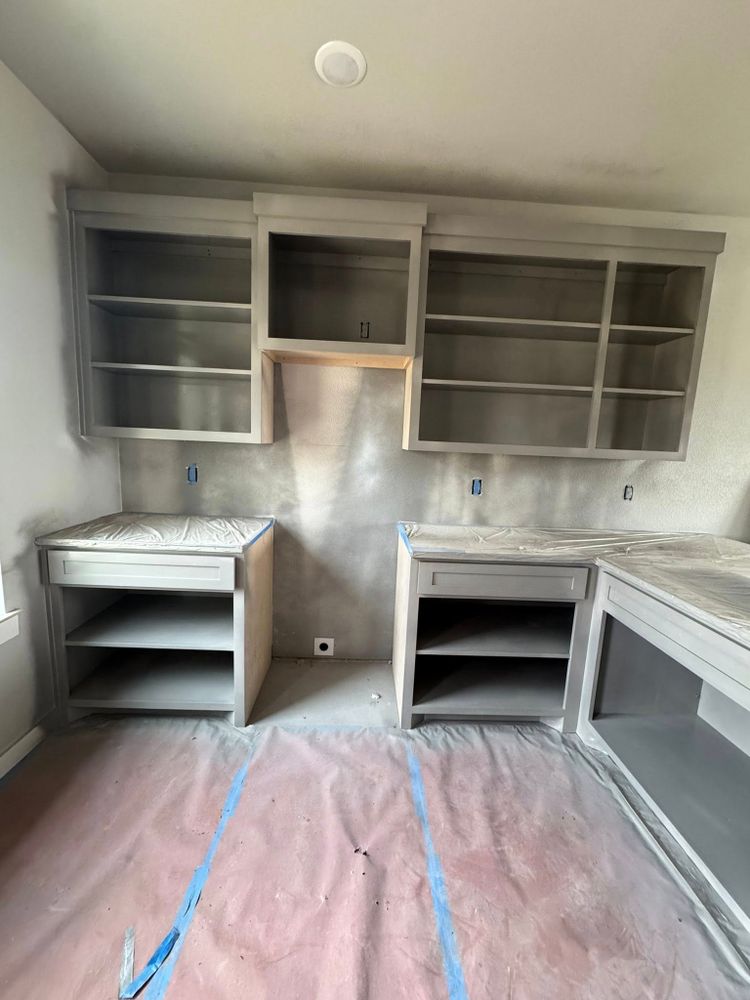Cabinet Refinishing for J&C Painting in Mabank, TX