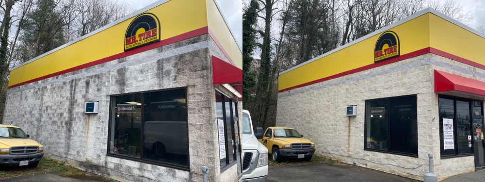 Our Commercial Pressure Washing service removes dirt, grime, stains, and buildup from business exteriors, improving curb appeal and safety while complementing our other pressure washing services for complete property care. for Roanokes #1 Choice for Premium Pressure Washing in Roanoke, VA