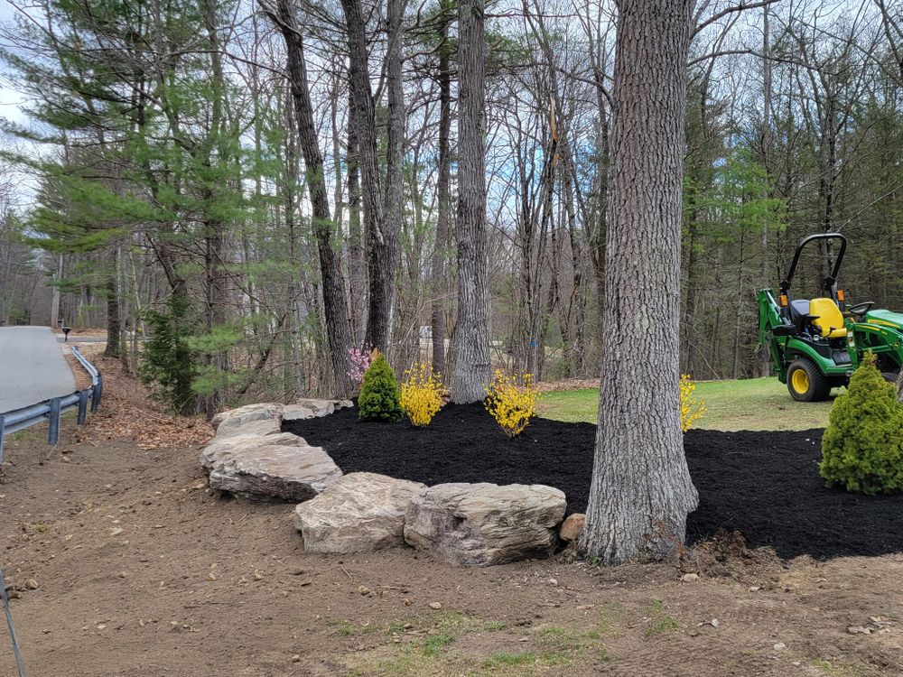 Mowing for Metro Landscaping in Derry Village, NH