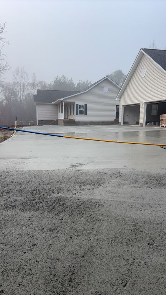 Concrete Flat Work for Baer & Sons Concrete in Greenwood County, SC