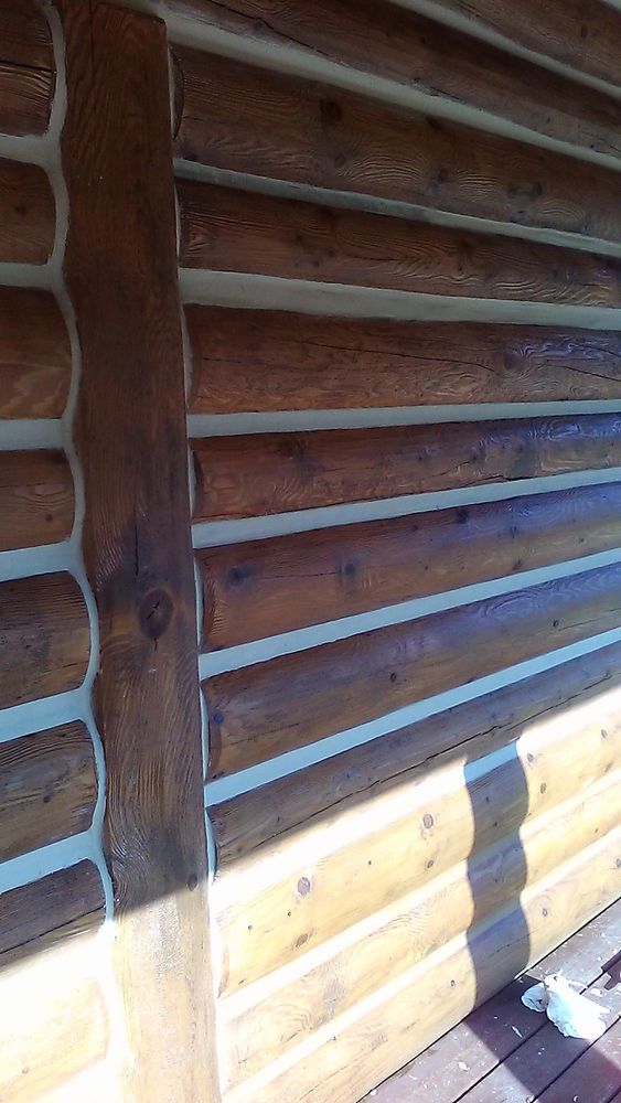 Log Home Chinking for Chewelah Painting in Spokane, WA