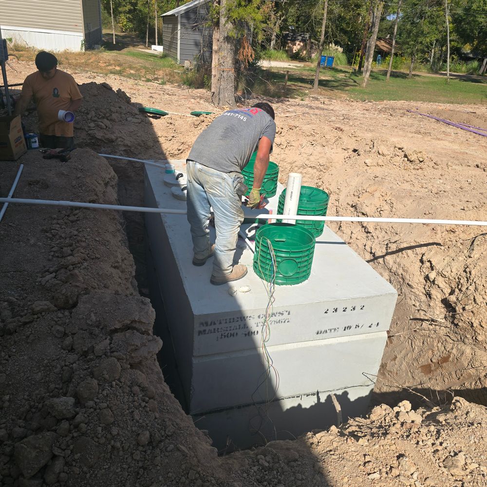 All Photos for Manny's Septic Repair in Cherokee County, TX