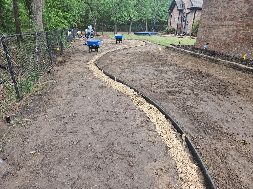 Mowing for Ornelas Lawn Service in Lone Oak, Texas