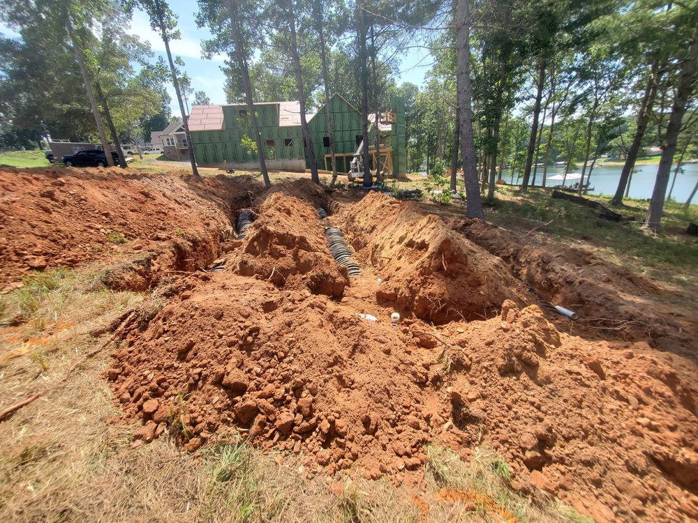 Excavating for HC Construction & Grading in Clayton, GA